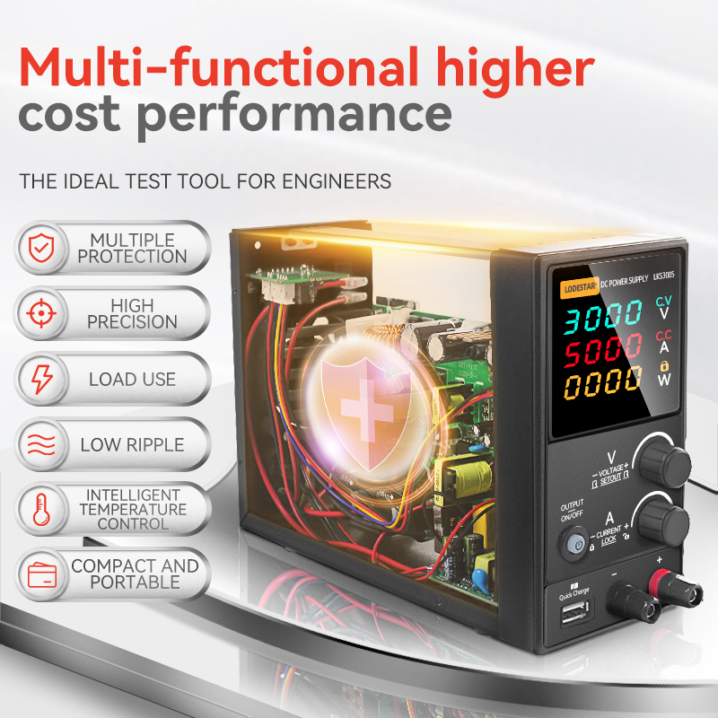 LODESTAR 30V 5A/10A DC Regulat - High Precision Dc Power Supply 30V 10A 评论和价格