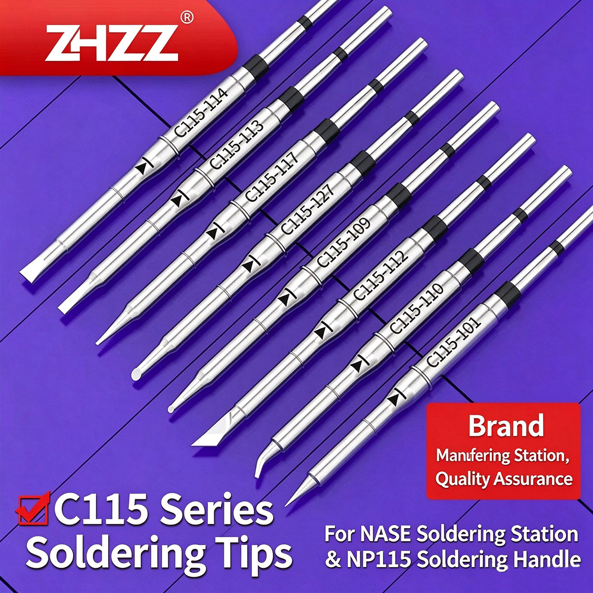 C115 Soldering Iron Tips C115- - C115 Nano Soldering Iron Station 评论和价格