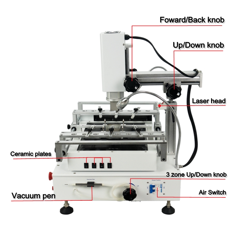 R690 V.4 Pro Hot Air Solder St - Infrared Bga Rework Station 评论和价格